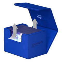 Ultimate Guard Sidewinder 100+ XenoSkin Monocolor Blue-thumb-3