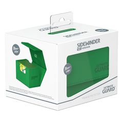 Ultimate Guard Sidewinder 100+ XenoSkin Monocolor Green-thumb-4