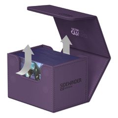 Ultimate Guard Sidewinder 100+ XenoSkin Monocolor Purple-thumb-3