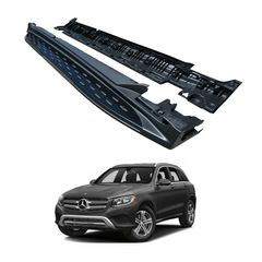 ΣΚΑΛΟΠΑΤΙΑ MERCEDES GLC X253 2015+ SIDE STEPS RUNNING BOARDS – GLOSS BLACK EDITION