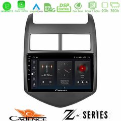 Cadence Z Series Chevrolet Aveo 2011-2017 8core Android12 2+32GB Navigation Multimedia Tablet 9″
