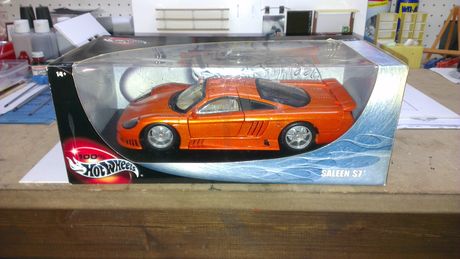 HOT WHEELS 1:18 Saleen S7 Twin Turbo 2004