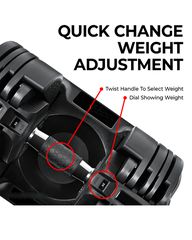 Αλτήρας 1 X 20kg Ρυθμιζόμενος Viking D350 Twist And Lock-thumb-2