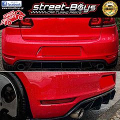 SPOILER ΔΙΑΧΥΤΗΣ ΠΙΣΩ ΠΡΟΦΥΛΑΚΤΗΡΑ VW GOLF 6 GTi | Street Boys - Car Tuning Shop |-thumb-1
