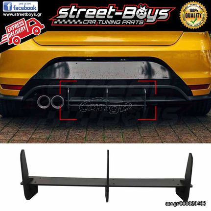 SPOILER ΔΙΑΧΥΤΗΣ ΠΙΣΩ ΠΡΟΦΥΛΑΚΤΗΡΑ VW POLO 6R Gti | Street Boys - Car Tuning Shop |