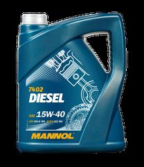 Λιπαντικό Μηχανής Mannol DIESEL 15W-40 5L