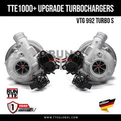 TTE1000+ VTG 992 TURBO S UPGRADE TURBOCHARGERS PORSCHE