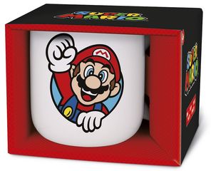 Stor Super Mario Ceramic Breakfast Mug in Gift Box (400ml)