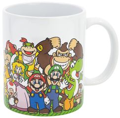 Stor Super Mario - Group Ceramic Mug in Gift Box (325ml)