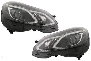 ΦΑΝΑΡΙΑ ΕΜΠΡΟΣ MERCEDES W212 (2013-2016) LED Xenon Facelift Design Headlights-thumb-17