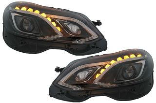 ΦΑΝΑΡΙΑ ΕΜΠΡΟΣ MERCEDES W212 (2013-2016) LED Xenon Facelift Design Headlights-thumb-18