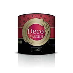 ΒΕΡΝΙΚΙ ΤΕΧΝΟΤΡΟΠΙΩΝ DECO VARNISH ΔΙΑΦΑΝΟ MAT 750ml (B)