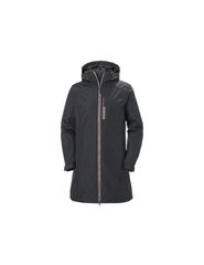 Helly Hansen Μακρύ Γυναικείο Puffer Μπουφάν για Χειμώνα Navy Μπλε 62395-860