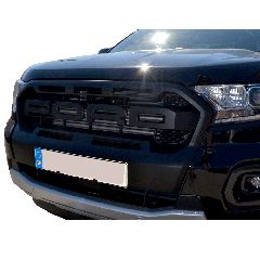 ΕΜΠΡΟΣΘΙΑ ΜΑΣΚΑ, ΜΕΓΑΛΗ, RAPTOR STYLE GRILLE 808 FORD RANGER T8 WILDTRACK 2020+