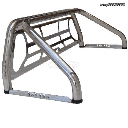 ROLL-BAR ΜΕ ΑΨΙΔΑ RB 407+APS 96 NISSAN NAVARA D23 NP 300 2016+