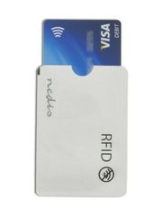 Nedis Αντικλεπτική Θηκη Καρτών  ασημί RFID Έως 3 κάρτες PRIVRF10AL