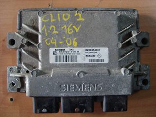 ΕΓΚΕΦΑΛΟΣ ΚΙΝΗΤΗΡΑ RENAULT CLIO 2004-2006  S121201108B (8200454467) SIEMENS