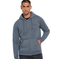 Ανδρική Ζακέτα Φούτερ FUNKY BUDDHA FBM008-001-06-OCEAN GREY