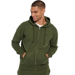 Ανδρική Ζακέτα Φούτερ FUNKY BUDDHA FBM008-001-06-PINE GREEN