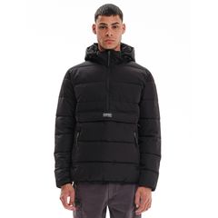 Ανδρικό Μπουφάν Puffer EMERSON 232.EM10.69-BLACK - BLACK 232.EM10.69-BLACK