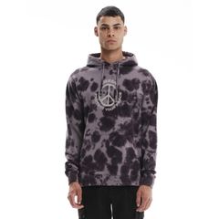 Ανδρικό Φούτερ EMERSON 232.EM20.100-TIE DYE 1 OFF BLACK/GREY - TIE DYE 1 OFF BLACK/GREY 232.EM20.100-TIE DYE 1 OFF BLACK/GREY