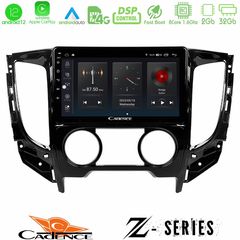 Cadence Z Series Mitsubishi L200 2016-> & Fiat Fullback (Manual A/C) 8core Android12 2+32GB Navigation Multimedia Tablet 9″