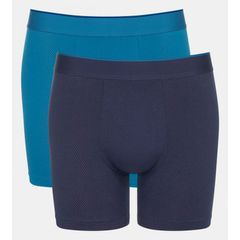 Sloggi Ανδρικό Μπόξερ Short Ever Airy H Απο Οργανικό Βαμβάκι Σετ 2 Τεμάχια