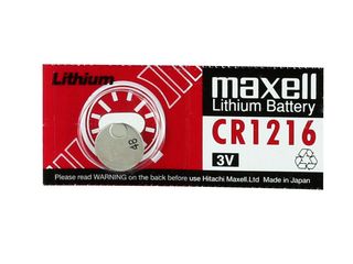Maxell Μπαταρία Λιθίου 3V CR1216 (1τμχ)