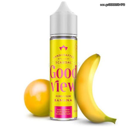 Scandal Good View Bubblegum Banana 20ml/60ml Flavorshot