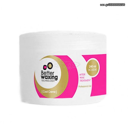 Better Waxing δροσιστική κρέμα για μετά την αποτρίχωση 240ml - 9900148