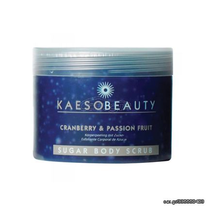 Kaeso cranberry & passion fruit sugar body scrub 450ml - 9554051
