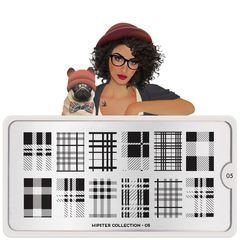 Image plate hipster 05 - 113-HIPSTER05