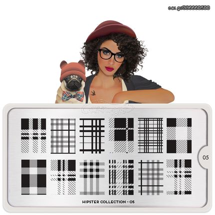 Image plate hipster 05 - 113-HIPSTER05