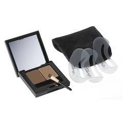 Christian faye επαγγελματικό kit make up φρυδιών 2 αποχρώσεων highlighter medium brown - CF-503