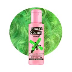 Crazy color ημιμόνιμη κρέμα-βαφή μαλλιών toxic uv (neon green) no79 100ml - 9002298