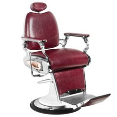 Πολυθρόνα barber Moto Style Maroon - 0114959