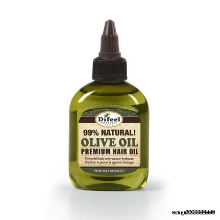 Difeel Premium hair oil Olive Oil 75ml για λάμψη & προστασία από ξηρότητα  - 1240403