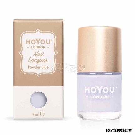 Color nail polish powder blue 9ml - 113-MN118