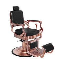 Gabbiano Πoλυθρόνα barber Corrado Cupper Rose Gold Black - 0133011