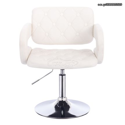 Vanity Chair Νarcissus White Color - 5400171