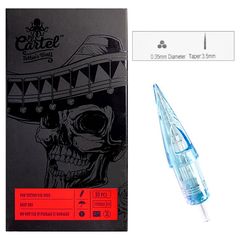 El Cartel βελόνες tattoo 0.35mm 3RS Shader 10 τεμάχια - 0134219