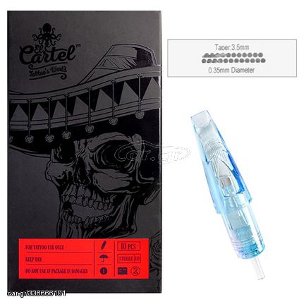 El Cartel βελόνες tattoo 0.35mm 23 Magnum 10 τεμάχια - 0134228