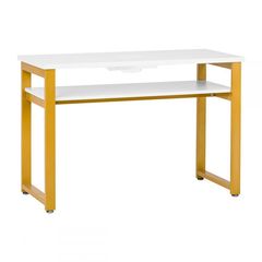 Τραπέζι μανικιούρ με απορροφητήρα momo S41 22watt White-gold - 0137800