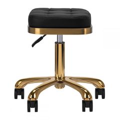 Nordic Style Luxury Gold Beauty Stool Black - 0137482