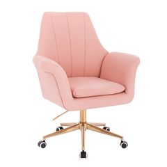 Lounge Chair Gold base Lovely Pink - 5400198