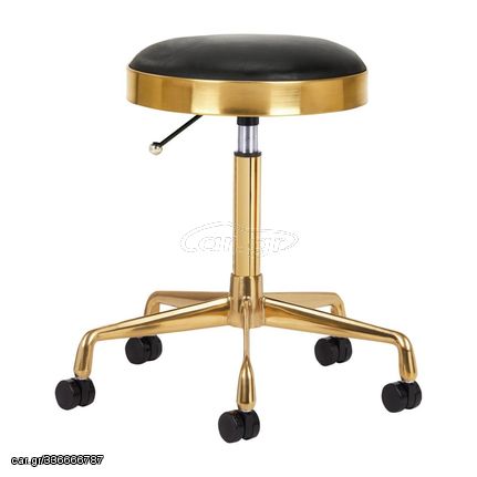 Nordic Style Luxury Stool Golden Black - 0140261