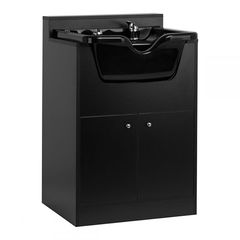 Gabbiano λουτήρας κομμωτηρίου Washing station Barber Black - 0136685