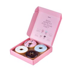 Mia Calnea Ράσπα Donut Worry For Feet,4pcs- 6002593