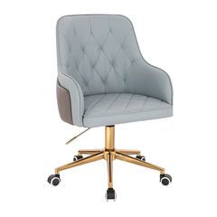 Elegant Stylish Chair Nappa Grey-5400318