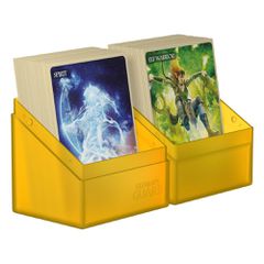 Ultimate Guard Boulder Deck Case 80+ Standard Size Amber-thumb-3